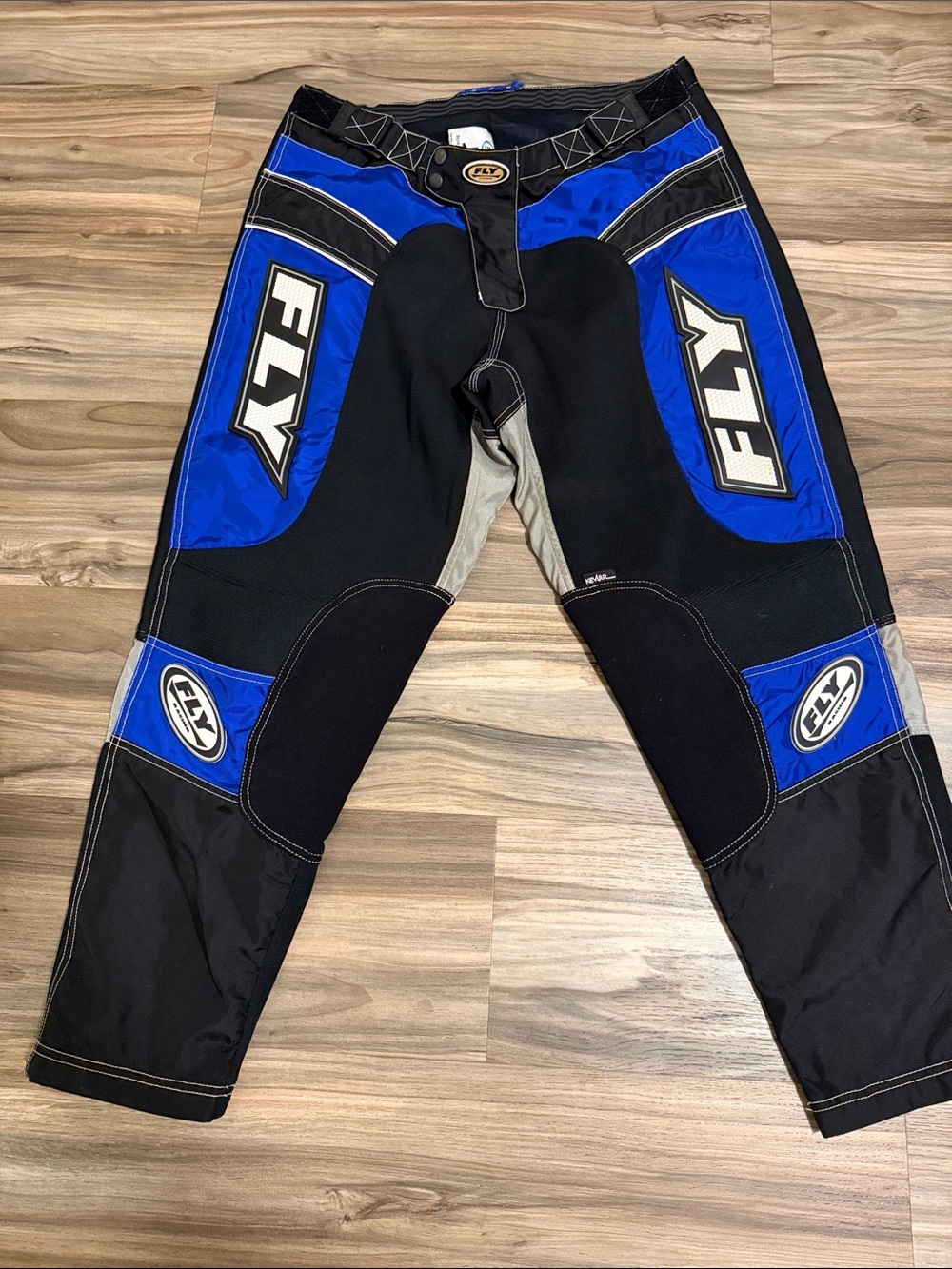 Fly Racing Motocross Pants Style #208 Mens 36 Black Gray Blue Performance